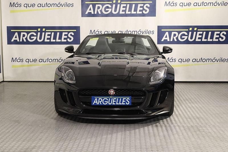 Usado Jaguar F-Type 340 CV (250 kW) 2015 Negro Descapotable