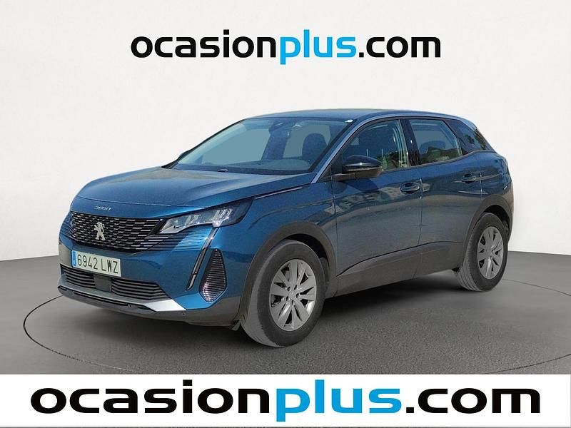 Azul Usado 2022 Peugeot 3008 Active SUV | 18.628 € (Buen precio) - Imagen 1/4