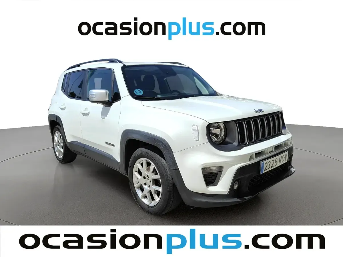 Usado Jeep Renegade Limited 131 CV (96 kW) 2022 Blanco SUV