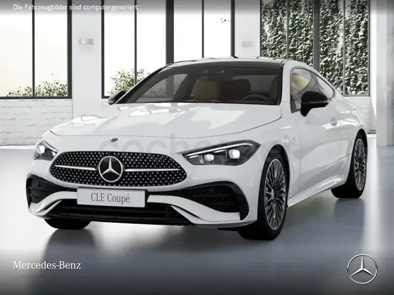 Usado Mercedes CLE300 313 CV (230 kW) 2025 Blanco Coupe