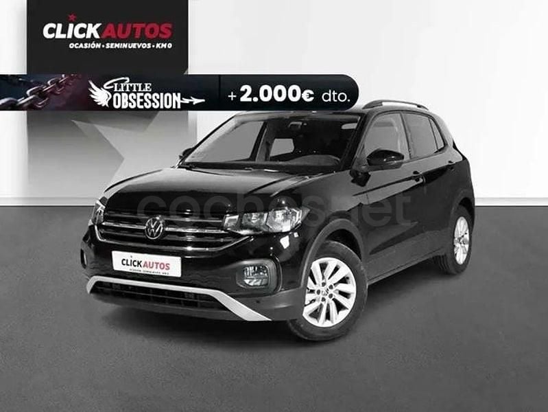 Usado VW T-Cross Advance 110 CV (80 kW) 2023 Negro SUV