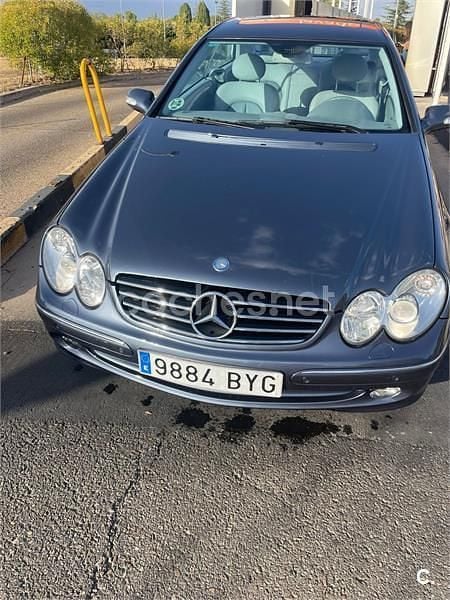 Azul Usado 2002 Mercedes CLK320 Avantgarde Coupe | 11.950 € - Imagen 1/4