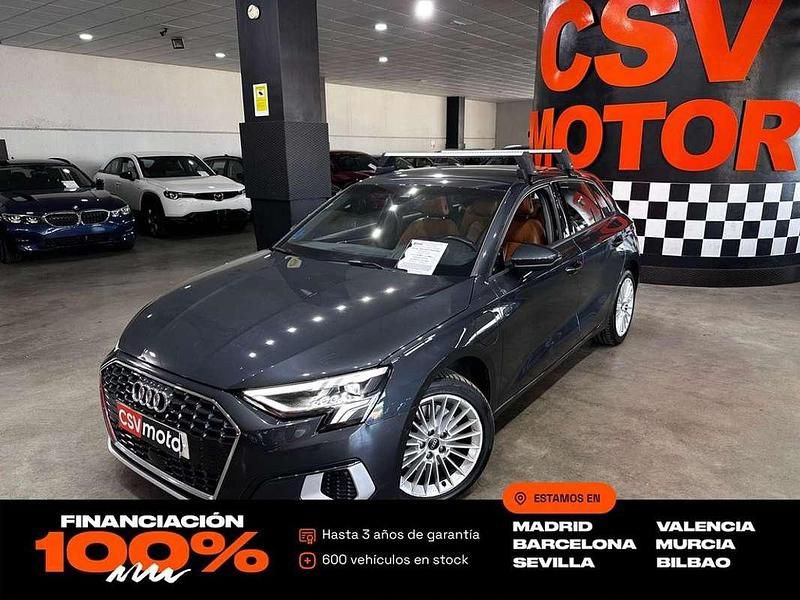 Gris Usado 2021 Audi A3 Sportback e-tron Advanced Plus Berlina | 24.850 € (Buen precio) - Imagen 1/4