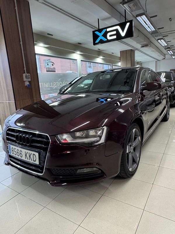 Granate Usado 2013 Audi A5 Sportback Sport Utilitario | 12.590 € (Buen precio) - Imagen 1/4
