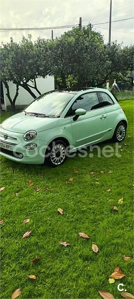 Usado Fiat 500 Lounge 69 HP (50 kW) 2018 Verde Sedan