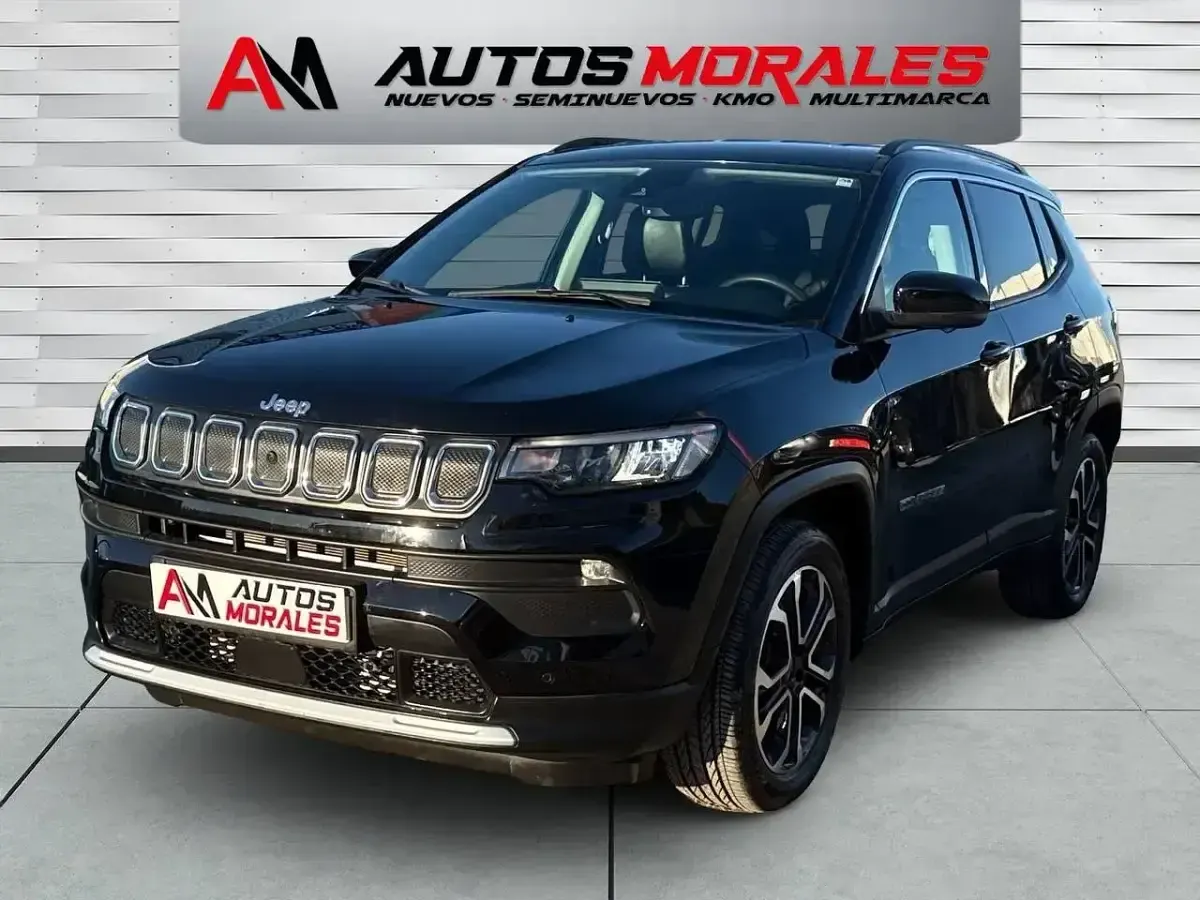 Usado Jeep Compass Limited 130 CV (95 kW) 2023 Negro SUV