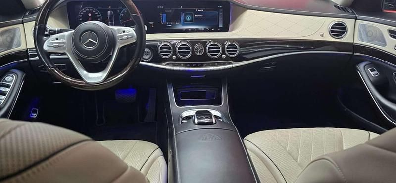 Usado Mercedes S560 469 CV (344 kW) 2018 Azul Berlina