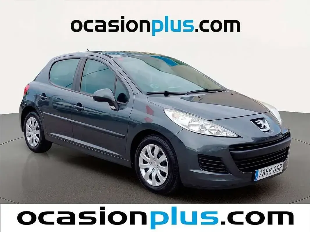 Usado Peugeot 207 90 CV (66 kW) 2009 Gris Utilitario