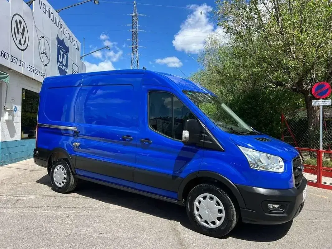Usado Ford Transit Trend 125 CV (91 kW) 2022 Azul Van