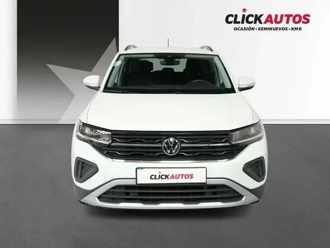 Usado VW T-Cross 95 CV (69 kW) 2024 Blanco SUV