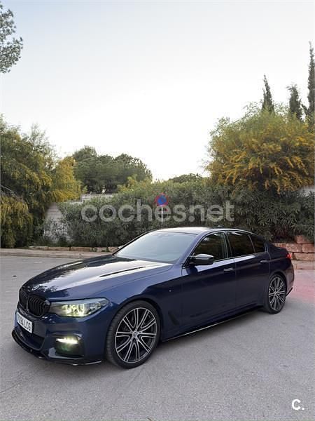 Usado BMW 520 M Performance 190 HP (139 kW) 2019 Azul Sedan