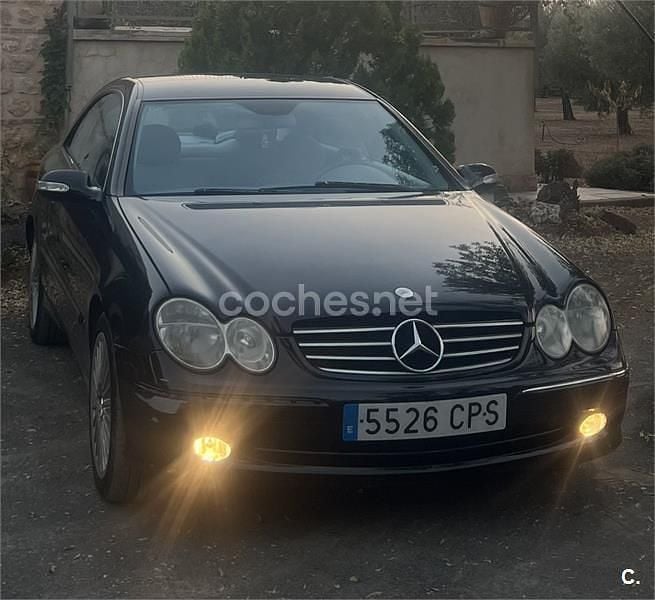 Usado Mercedes CLK200 Avantgarde 163 CV (119 kW) 2003 Negro Coupe