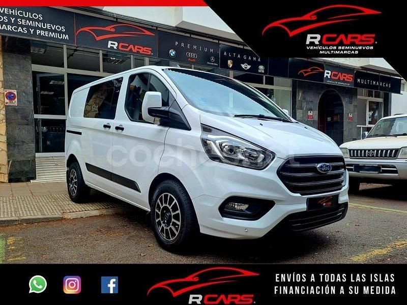 Blanco Usado 2021 Ford Transit Custom Nugget Familiar | 29.990 € (Precio justo) - Imagen 1/4