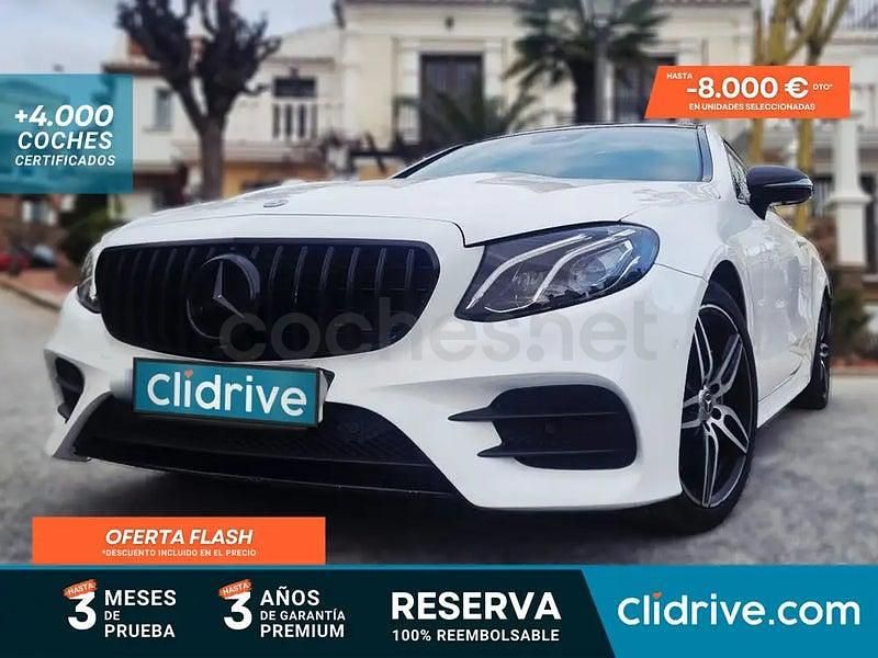 Usado Mercedes E220 194 CV (142 kW) 2017 Blanco Coupe