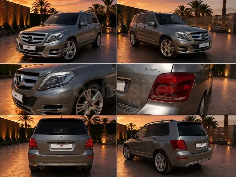Usado Mercedes GLK220 170 CV (125 kW) 2014 Gris / plata SUV