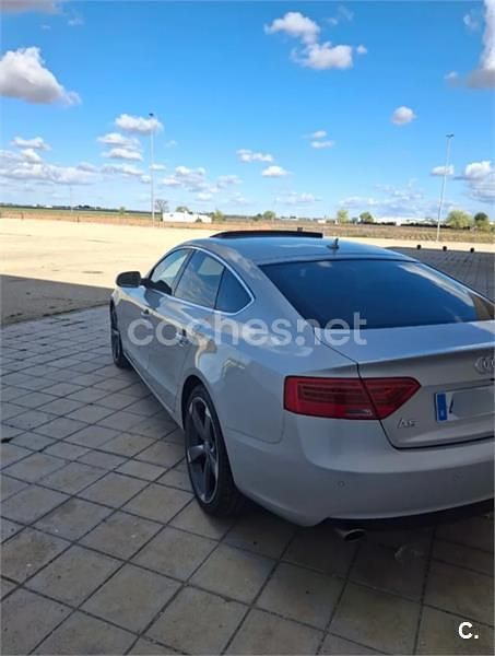 Usado Audi A5 Sportback 204 CV (150 kW) 2012 Gris / plata Utilitario