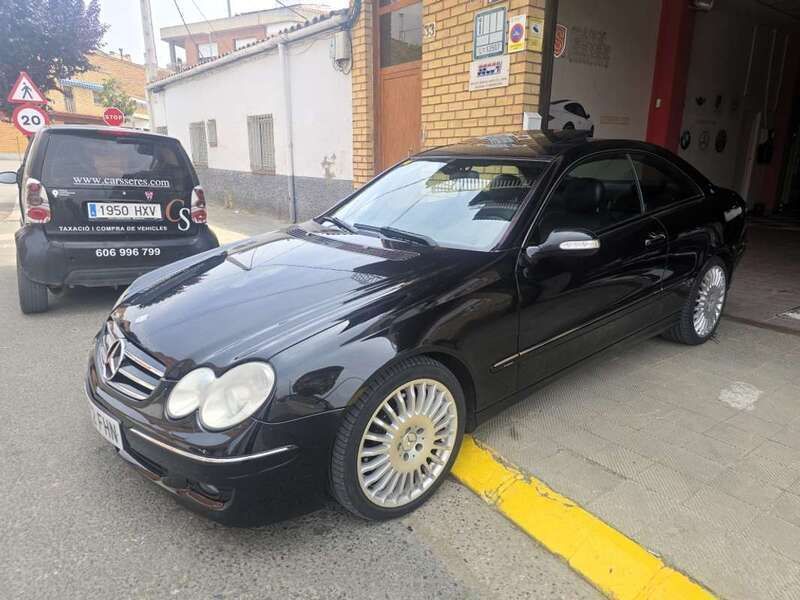Negro Usado 2007 Mercedes C220 Coupe | 7800 € (Super precio) - Imagen 1/4