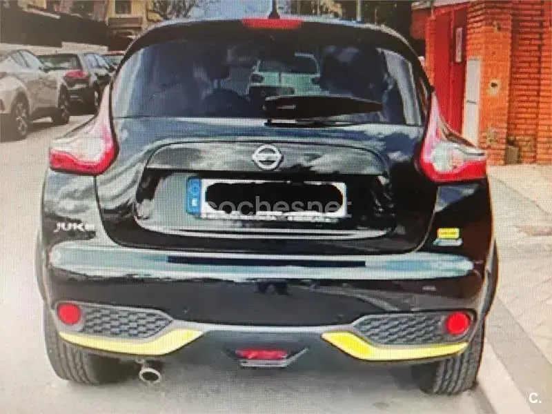 Usado Nissan Juke Tekna 110 CV (80 kW) 2014 Negro SUV