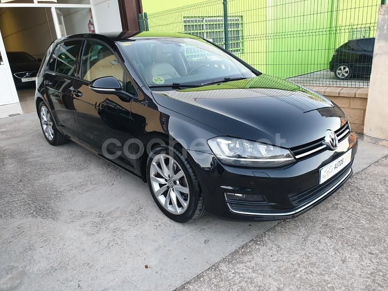 Negro Usado 2013 VW Golf VII Sportline Berlina | 13.900 € (Precio justo) - Imagen 1/4