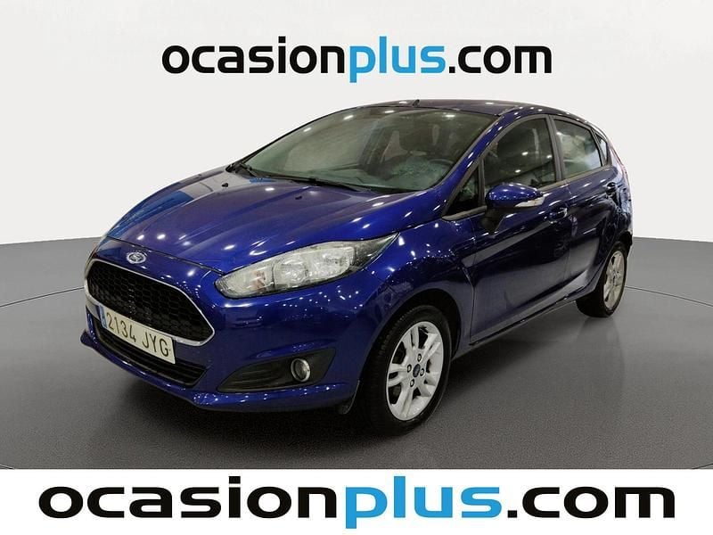 Azul Usado 2017 Ford Fiesta Trend Utilitario | 7315 € (Precio justo) - Imagen 1/4