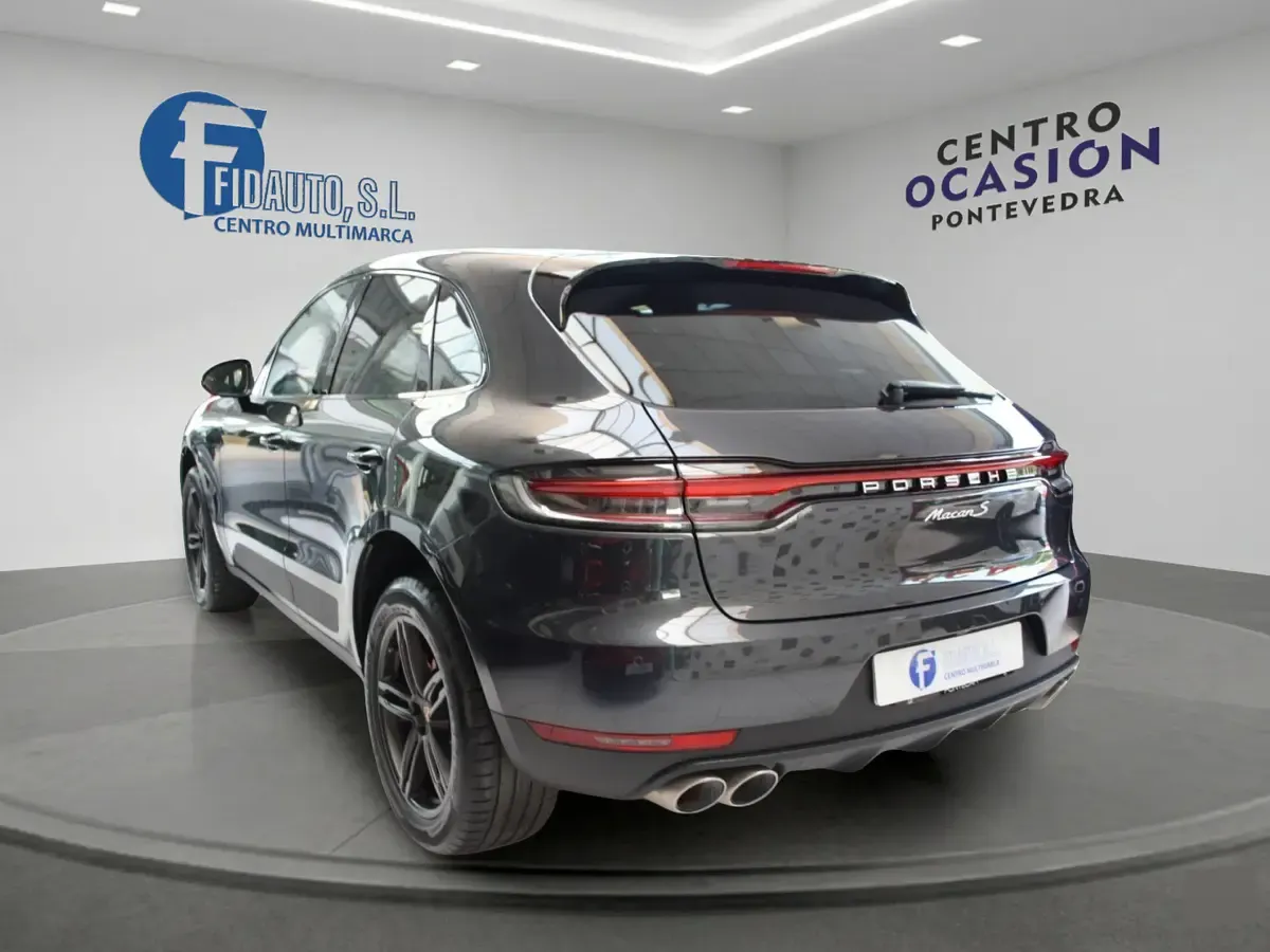 Usado Porsche Macan S 354 CV (260 kW) 2020 Gris / plata SUV