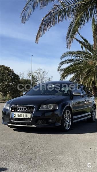 Usado Audi S3 Performance 265 CV (194 kW) 2007 Negro Berlina