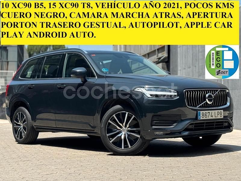 Gris / plata Usado 2021 Volvo XC90 Momentum SUV | 42.995 € (Precio justo) - Imagen 1/4