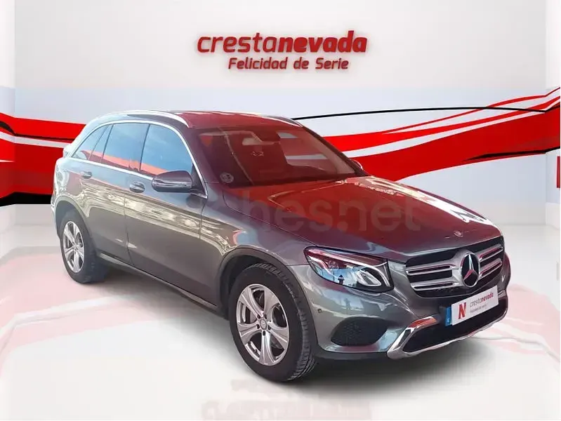 Usado Mercedes GLC220 170 CV (125 kW) 2016 Gris / plata SUV