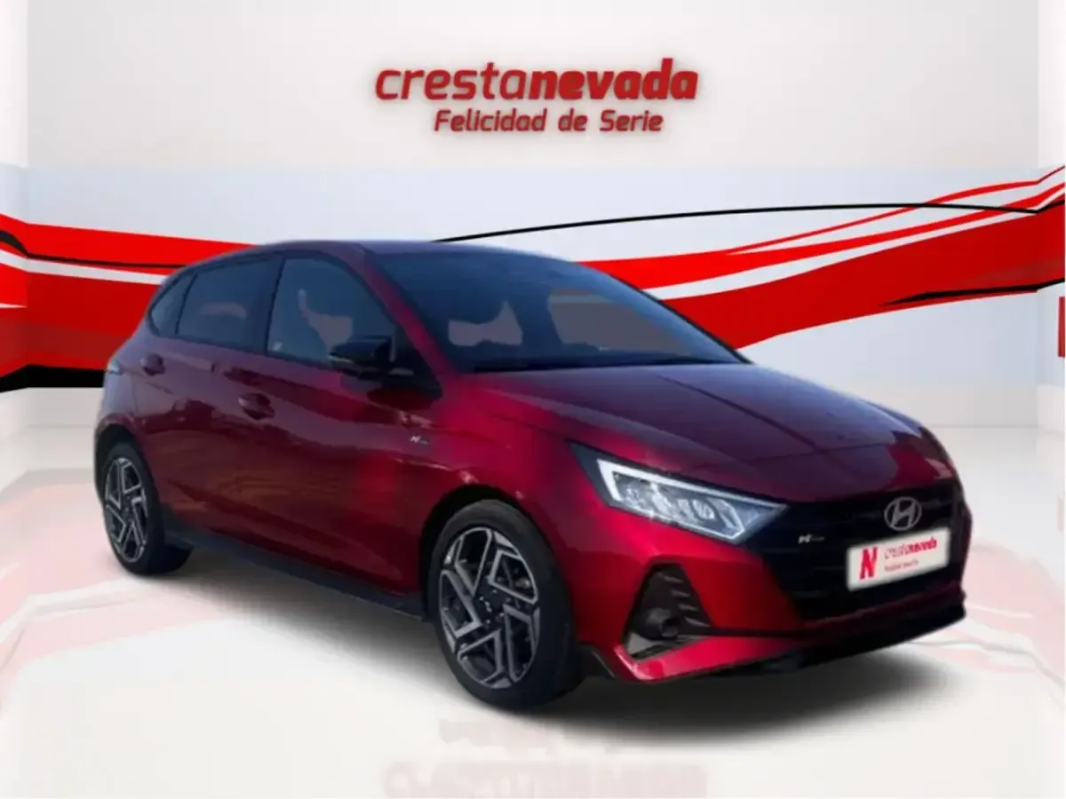 Usado Hyundai i20 N Line 79 CV (58 kW) 2024 Rojo Utilitario