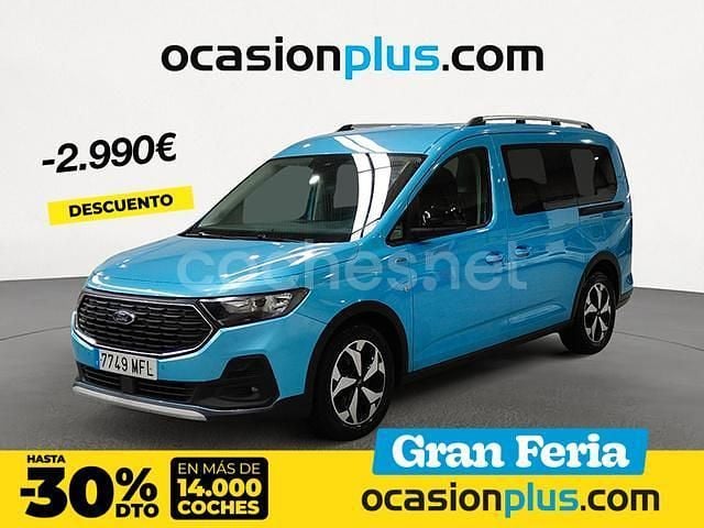 Azul Usado 2023 Ford Grand Tourneo Connect Active Monovolumen | 24.990 € (Buen precio) - Imagen 1/4