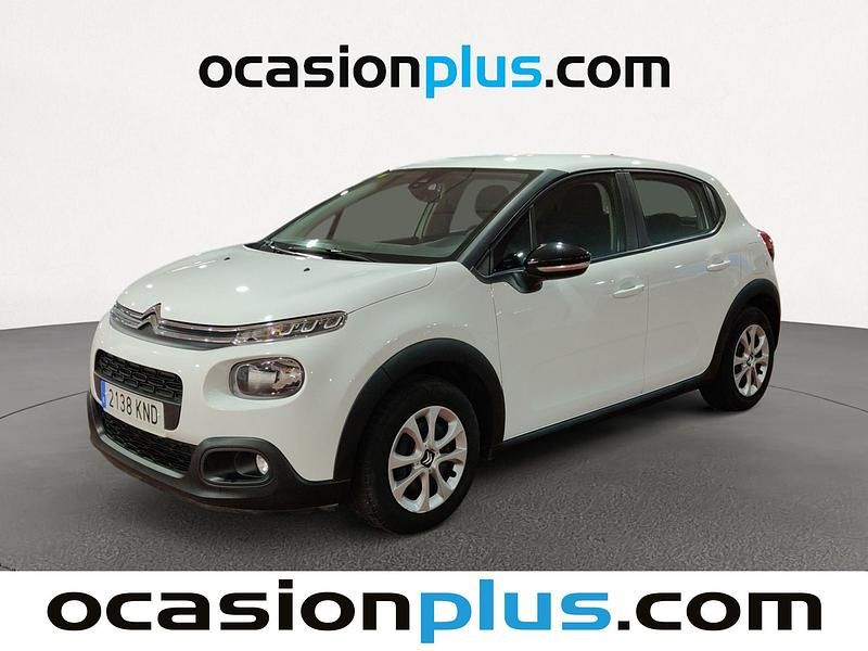 Blanco Usado 2018 Citroën C3 Feel Utilitario | 10.810 € (Un poco caro) - Imagen 1/4