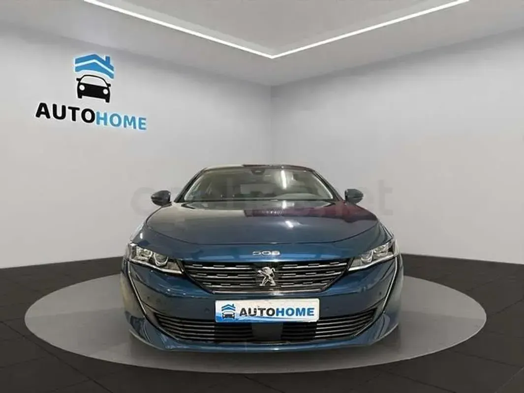 Usado Peugeot 508 Allure 225 CV (165 kW) 2021 Negro Berlina