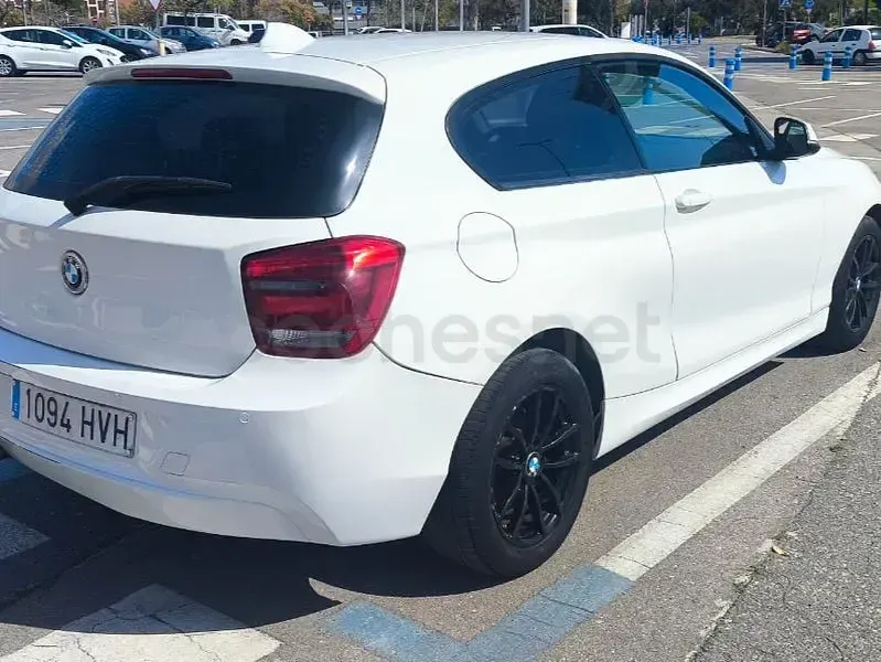 Usado BMW 116 116 CV (85 kW) 2014 Blanco Utilitario