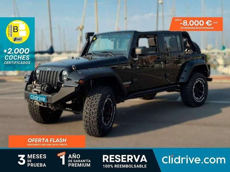 Usado Jeep Wrangler Sahara 200 CV (147 kW) 2011 Negro SUV