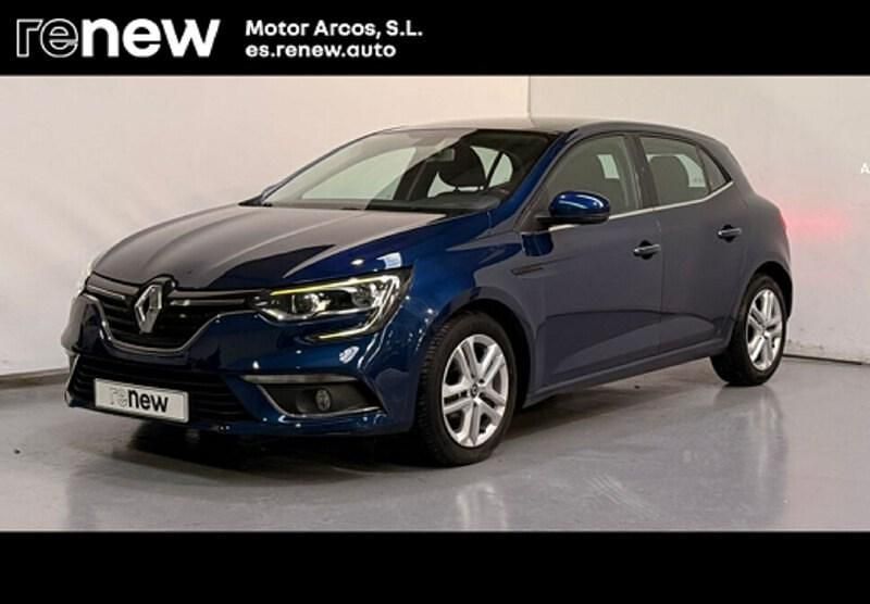 Usado Renault Mégane IV Intens 90 CV (66 kW) 2017 Azul Berlina