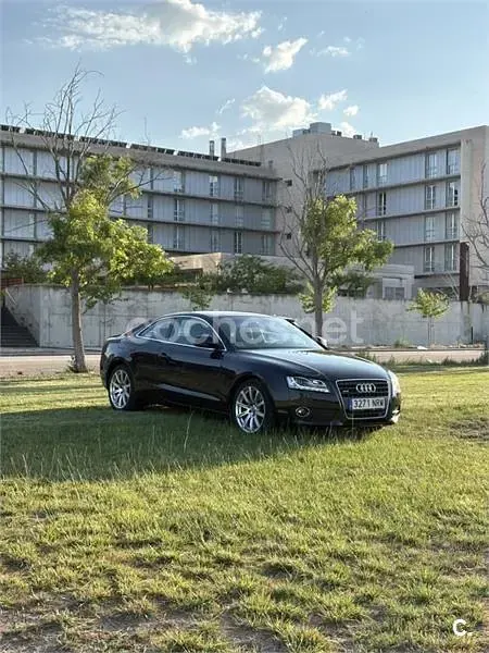 Usado Audi A5 211 CV (155 kW) 2009 Negro Coupe