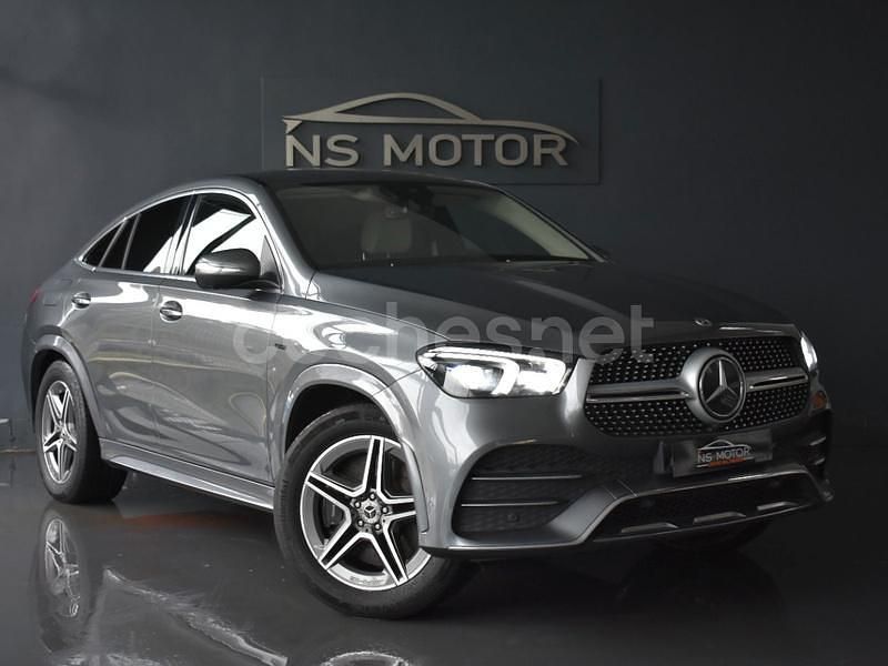 Usado Mercedes GLE350 320 CV (235 kW) 2021 Gris / plata Coupe