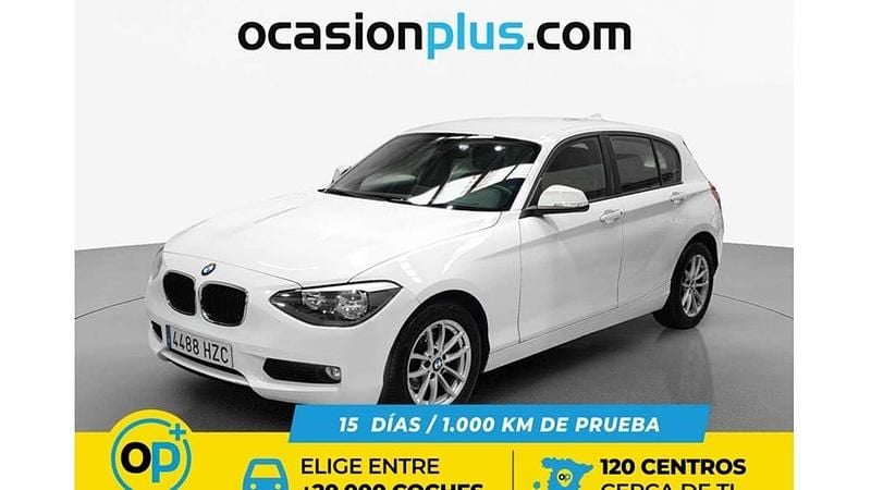 Usado BMW 116 116 CV (85 kW) 2014 Blanco Utilitario