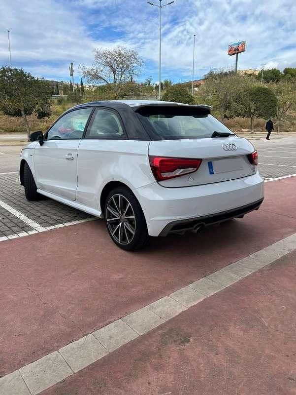 Usado Audi A1 Premium 95 CV (69 kW) 2016 Blanco Utilitario