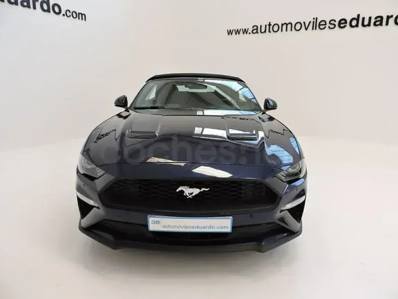 Usado Ford Mustang 290 CV (213 kW) 2019 Azul Descapotable
