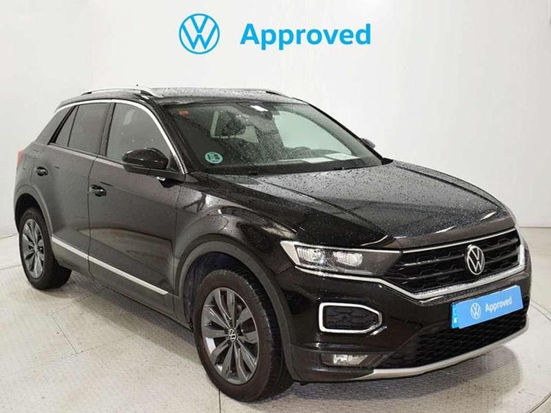Negro Usado 2021 VW T-Roc Sport SUV | 18.900 € (Buen precio) - Imagen 1/4