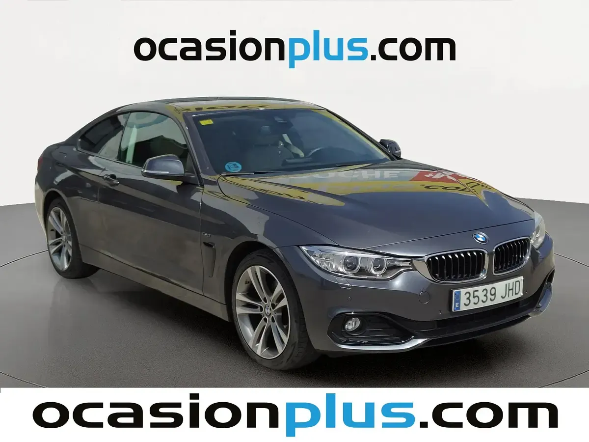 Usado BMW 420 190 CV (139 kW) 2015 Gris Coupe