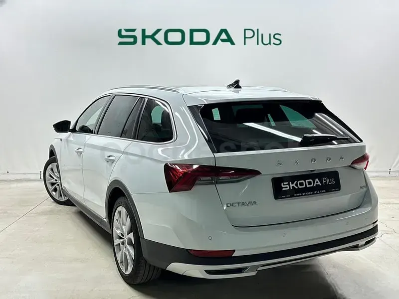Usado Skoda Octavia Scout 4x4 150 CV (110 kW) 2022 Gris / plata Familiar