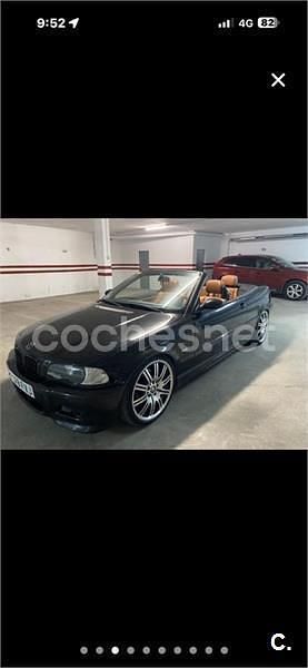 Usado BMW 325 Cabriolet 192 CV (141 kW) 2001 Negro Descapotable