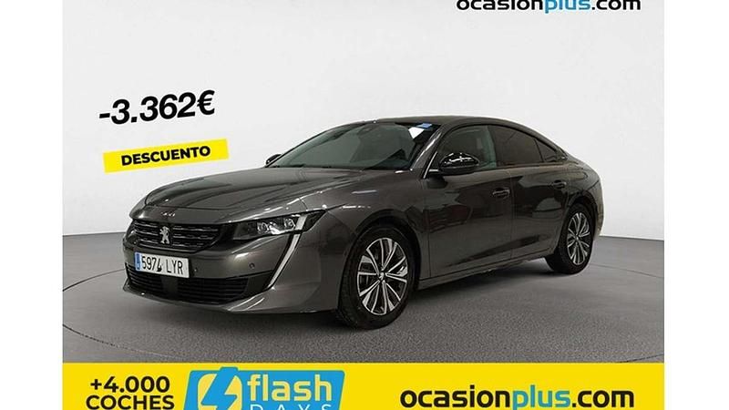 Gris Usado 2022 Peugeot 508 Allure Berlina | 16.436 € (Super precio) - Imagen 1/4