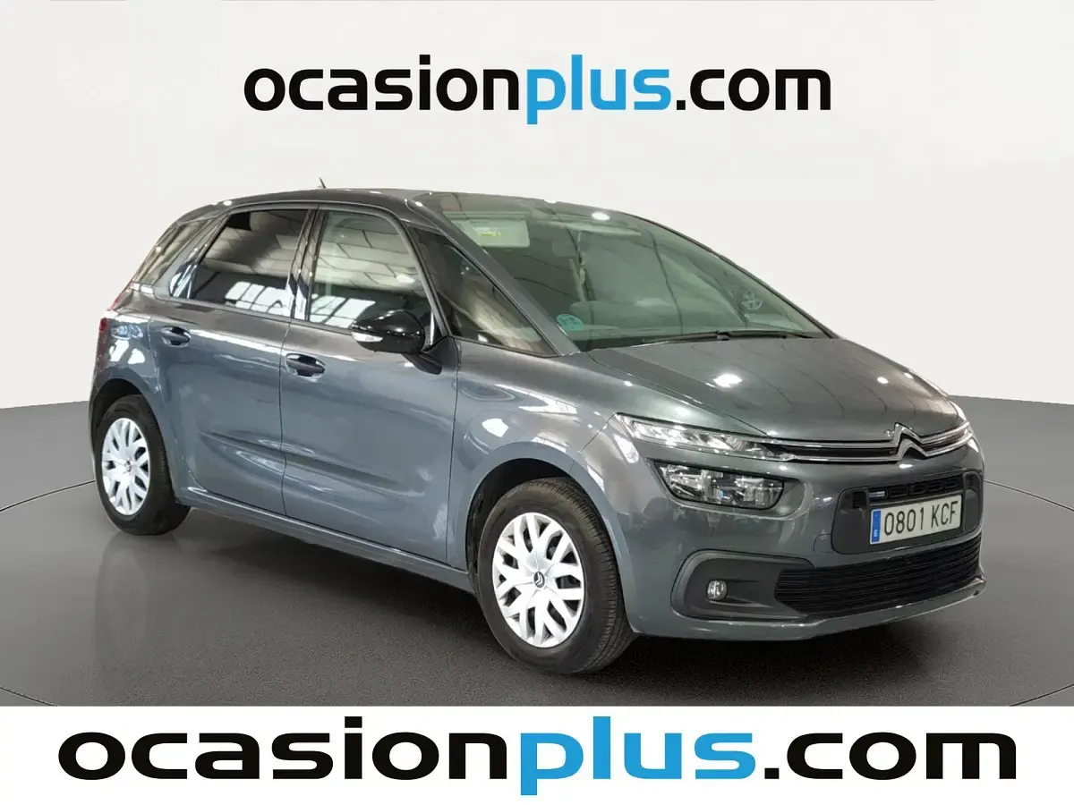 Usado Citroën C4 Picasso First 110 CV (80 kW) 2017 Gris Monovolumen