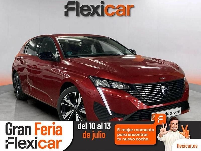 Rojo Usado 2023 Peugeot 308 Allure Berlina | 18.990 € (Precio justo) - Imagen 1/4