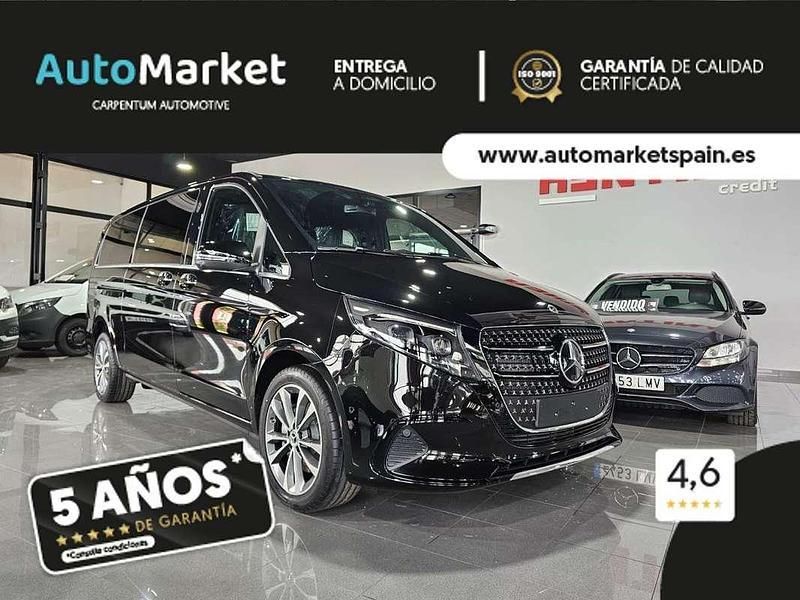 Negro Usado 2024 Mercedes V220 Avantgarde Monovolumen | 79.200 € - Imagen 1/4