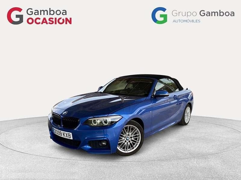 Usado BMW 218 151 CV (111 kW) 2019 Azul Descapotable