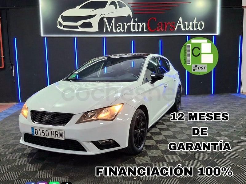 Usado Seat Leon Style 122 CV (89 kW) 2013 Blanco Berlina